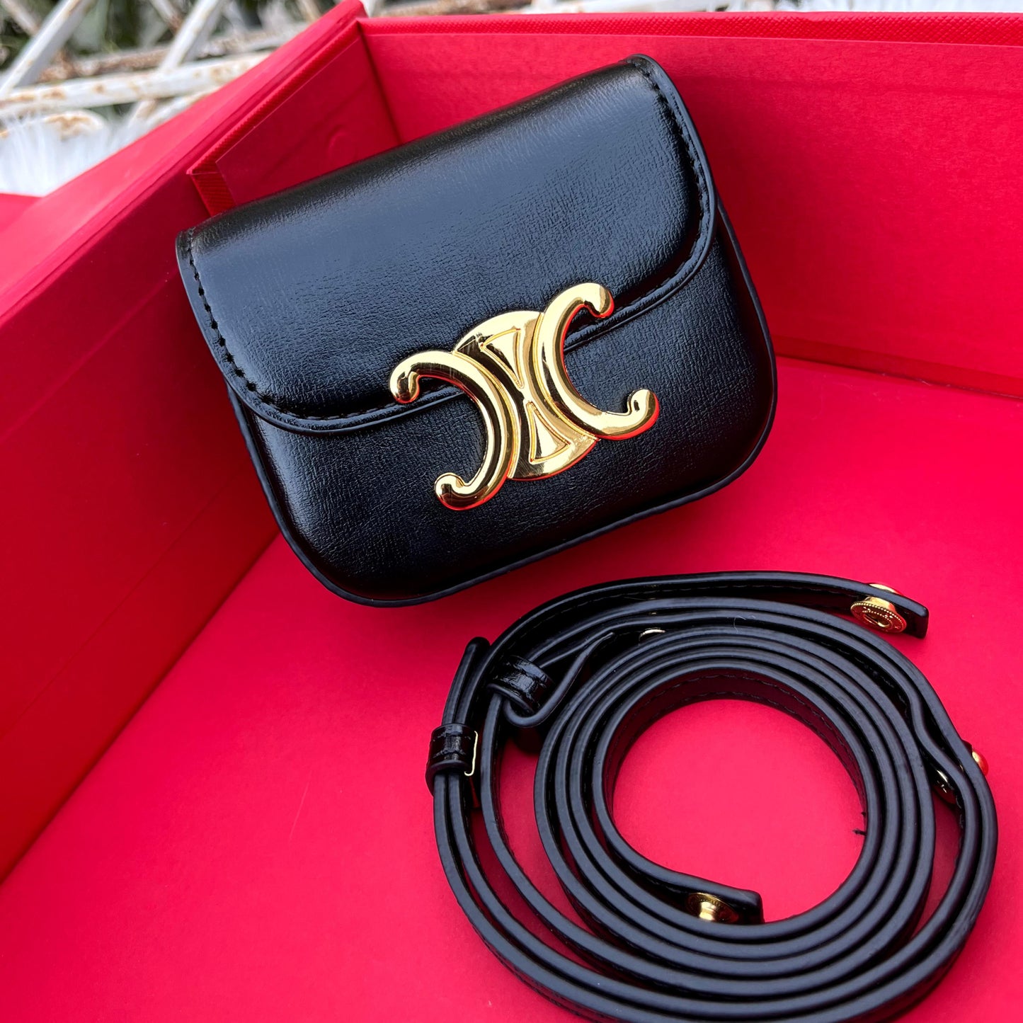 Celine Mini Triomphe Claude Bag
