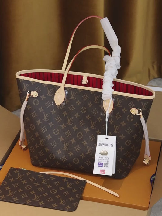 Louis Vuitton  Monogram Neo Neverfull MM Cherry